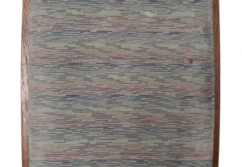 Art Deco Amsterdamse School Stool with Adjustable Seat, 1920s